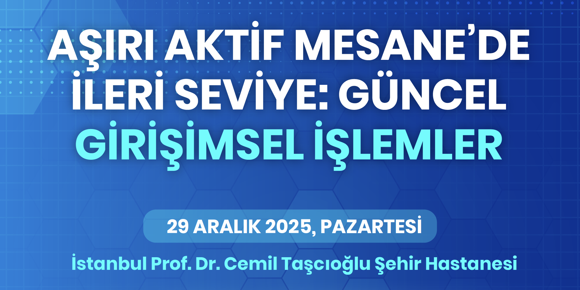 Aşırı Aktif Mesane’de İleri Seviye: Güncel Girişimsel İşlemler 